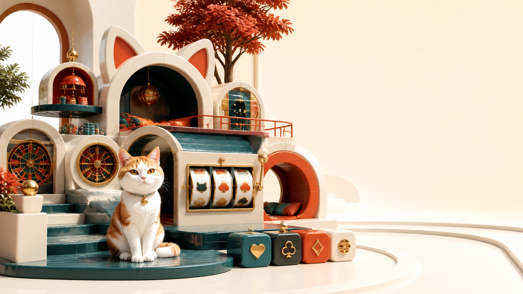 Cat Casino — оригинальная игровая сцена